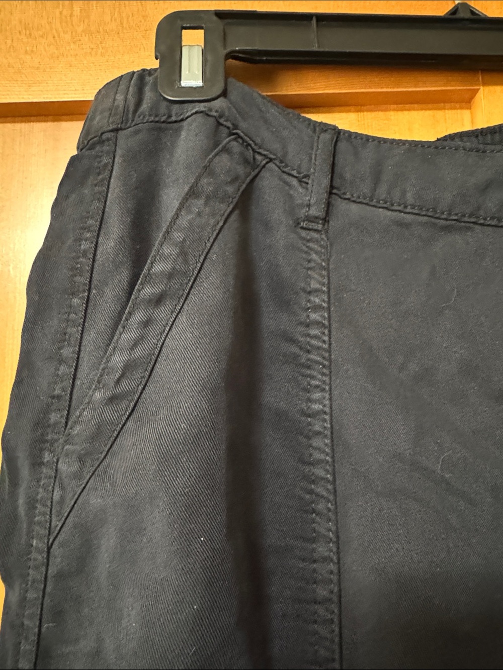Risen Black Women’s Cargo Pants with Multiple Pockets - Picture 4 of 8